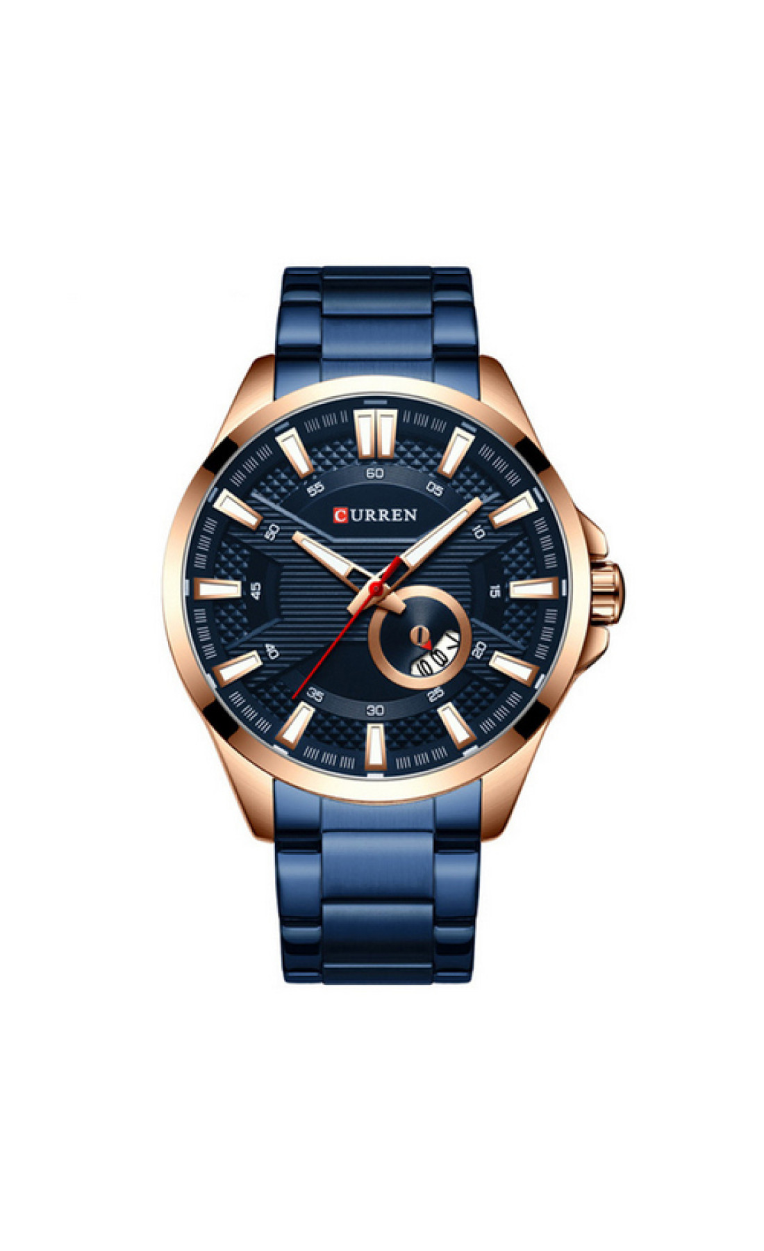 Наручні годинники Curren Curren Curren 8372 Blue-Cuprum