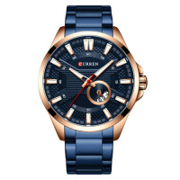 Наручні годинники Curren Curren Curren 8372 Blue-Cuprum