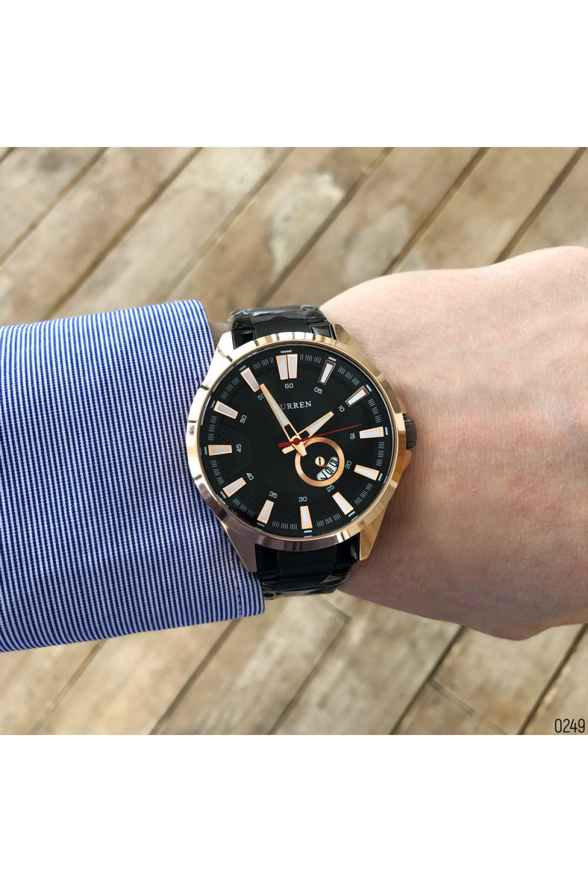 Наручні годинники Curren Curren Curren 8372 Black-Cuprum