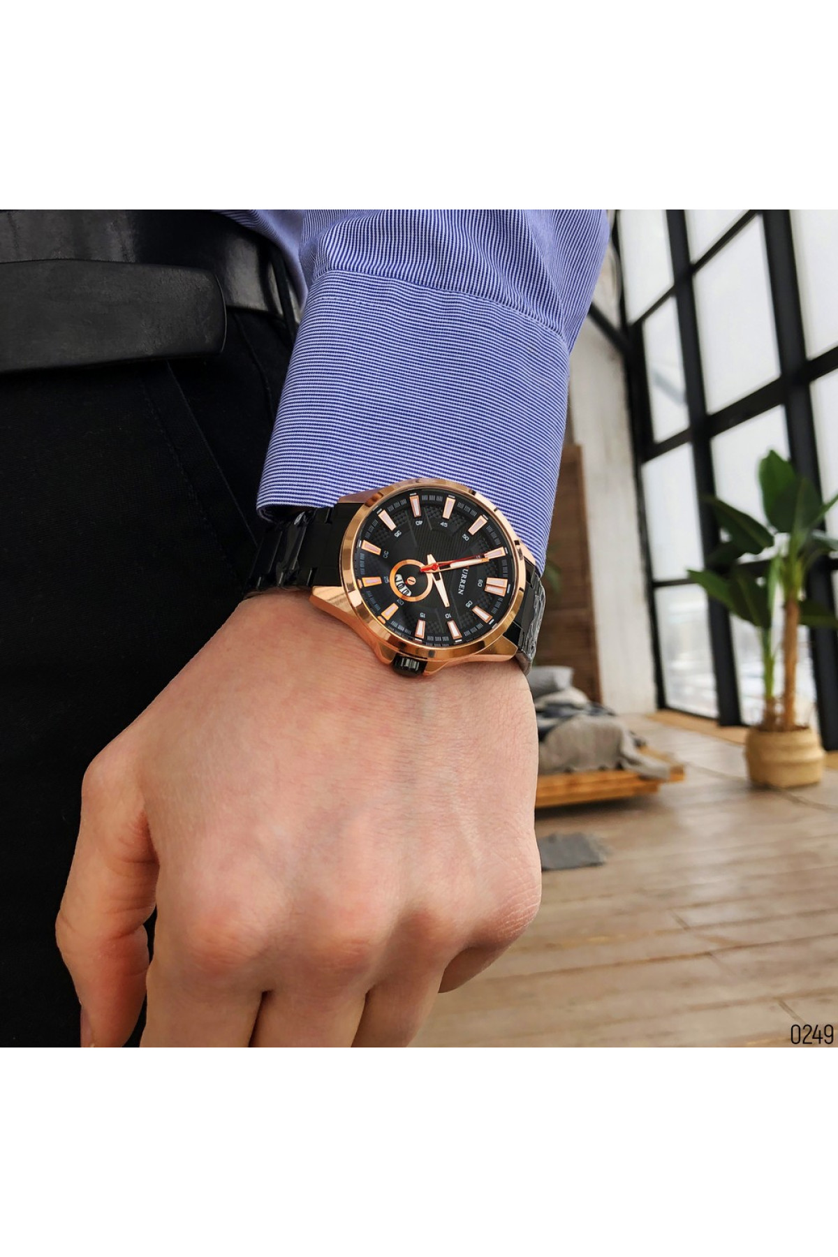 Наручні годинники Curren Curren Curren 8372 Black-Cuprum
