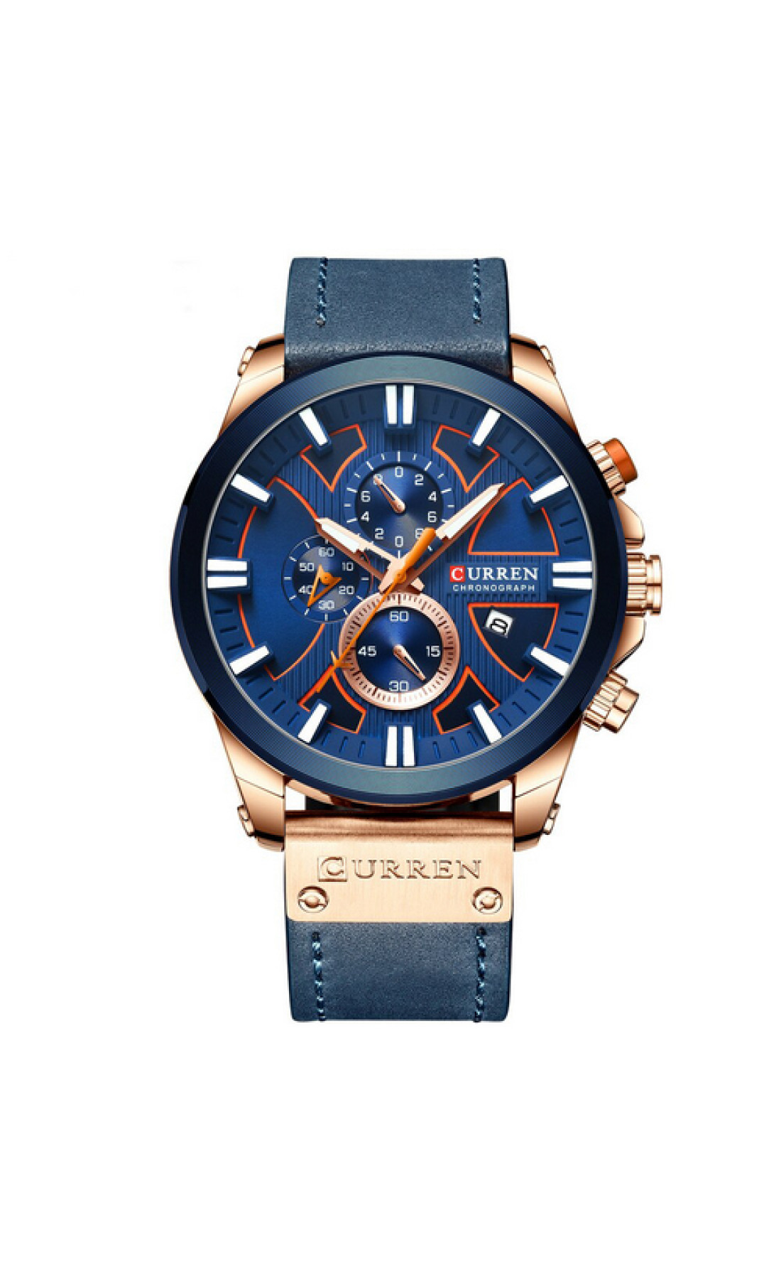 Наручні годинники Curren Curren Curren 8346 Blue-Cuprum