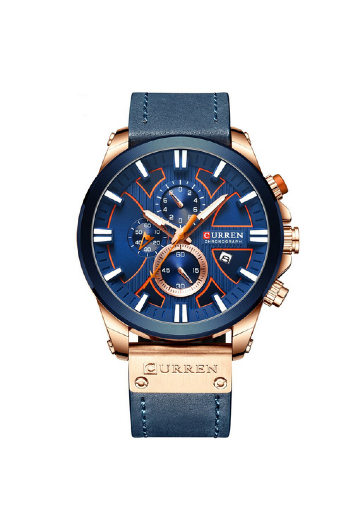 Наручні годинники Curren Curren Curren 8346 Blue-Cuprum