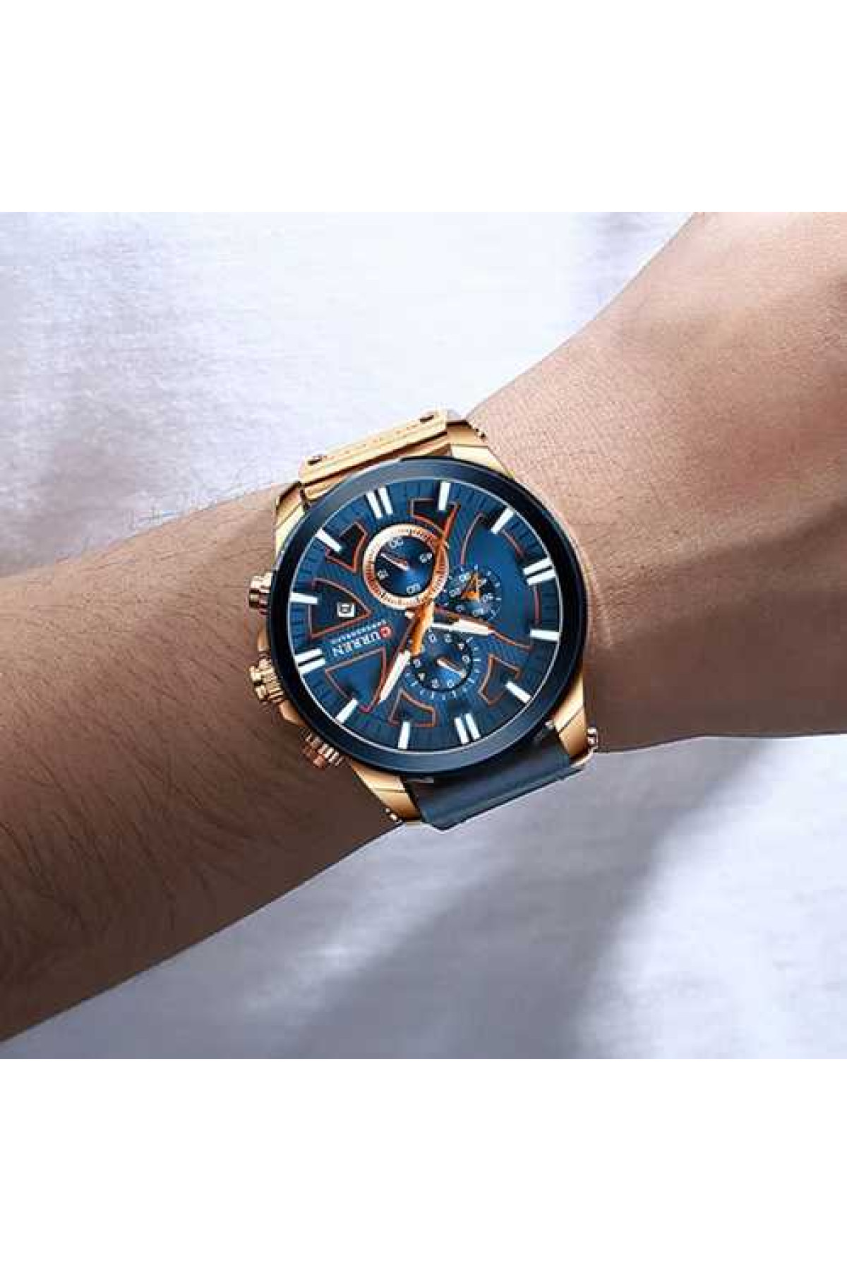 Наручні годинники Curren Curren Curren 8346 Blue-Cuprum