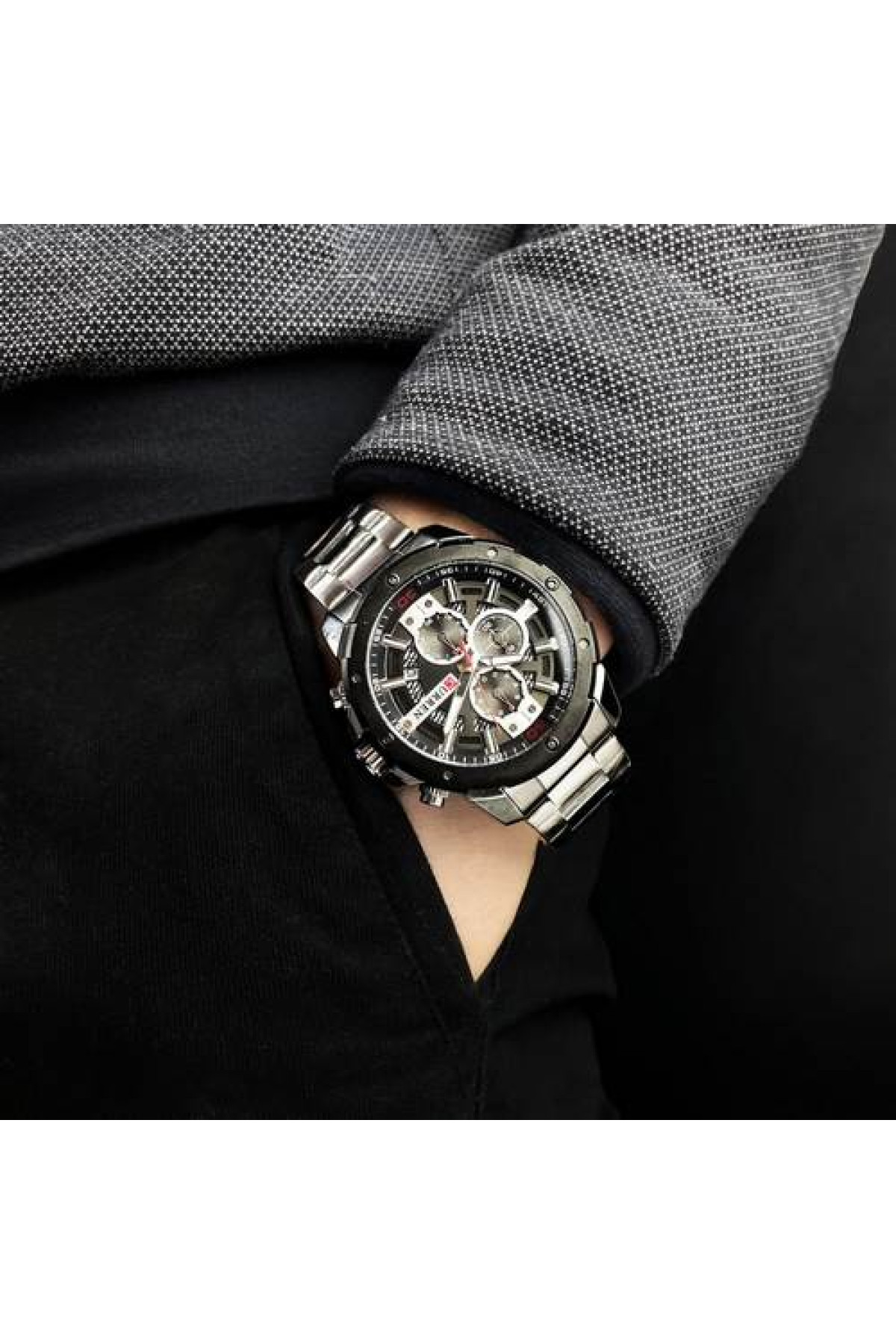 Наручні годинники Curren Curren Curren 8336 Silver-Black