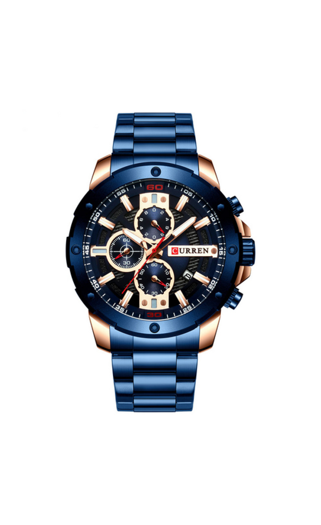Наручні годинники Curren Curren Curren 8336 Blue-Cuprum