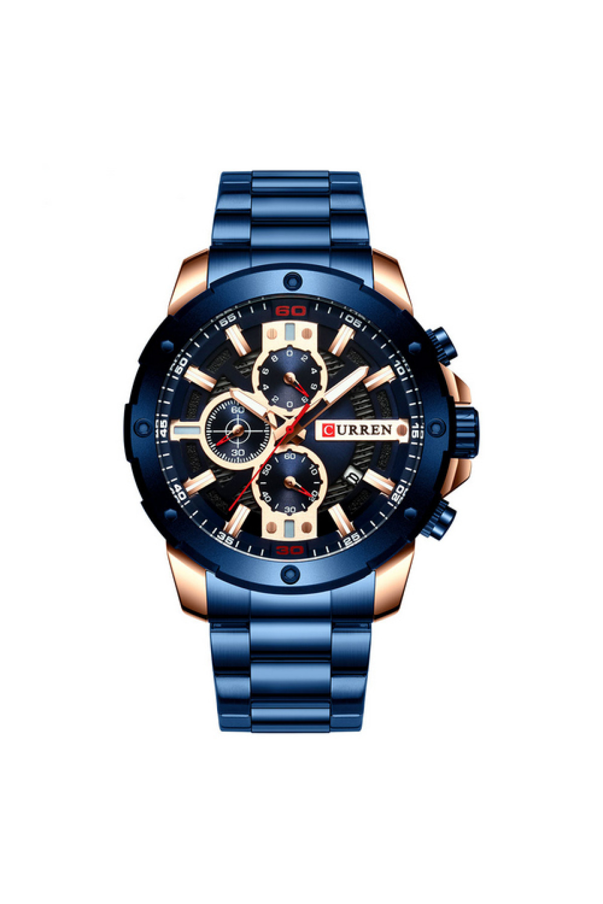 Наручні годинники Curren Curren Curren 8336 Blue-Cuprum