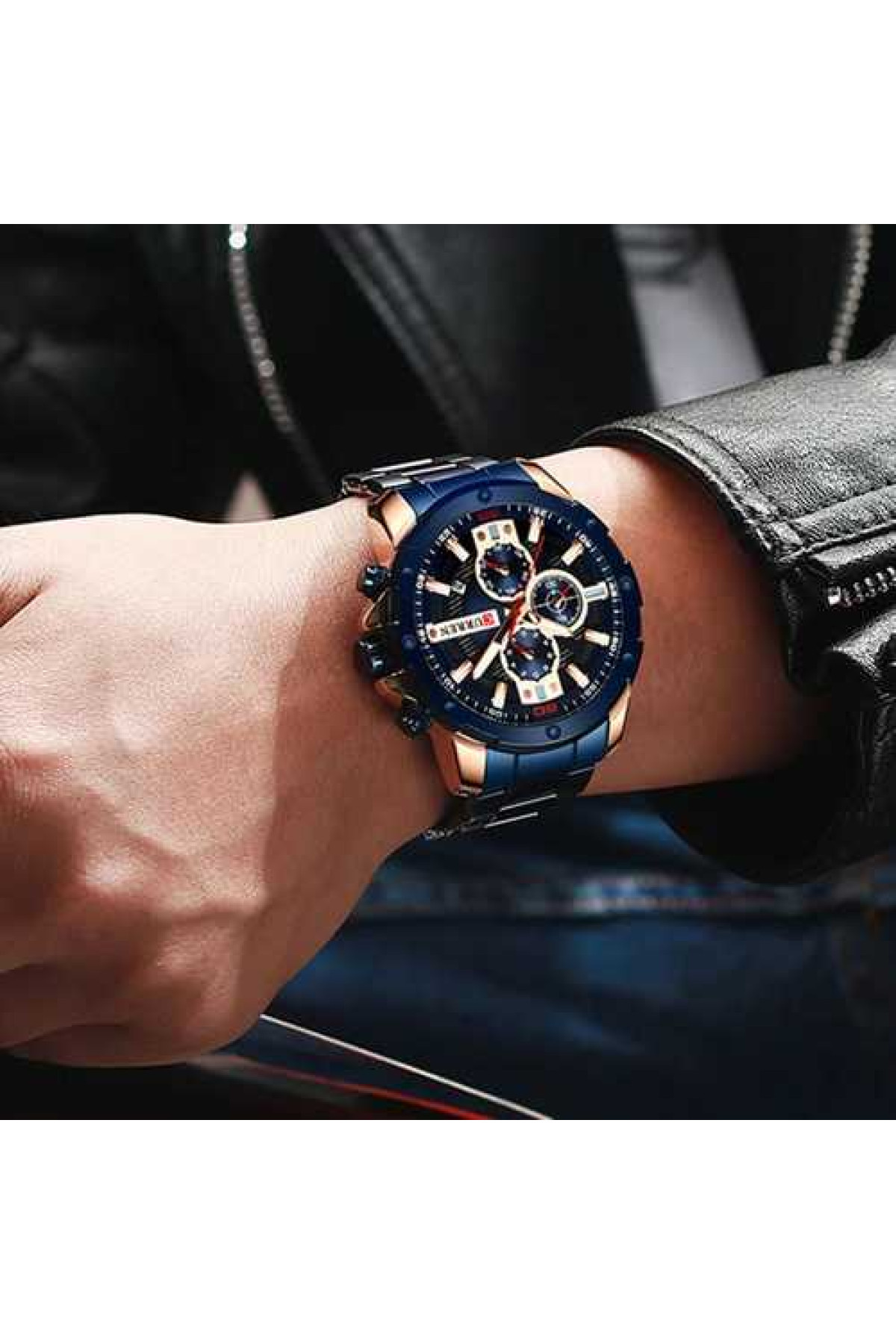 Наручні годинники Curren Curren Curren 8336 Blue-Cuprum