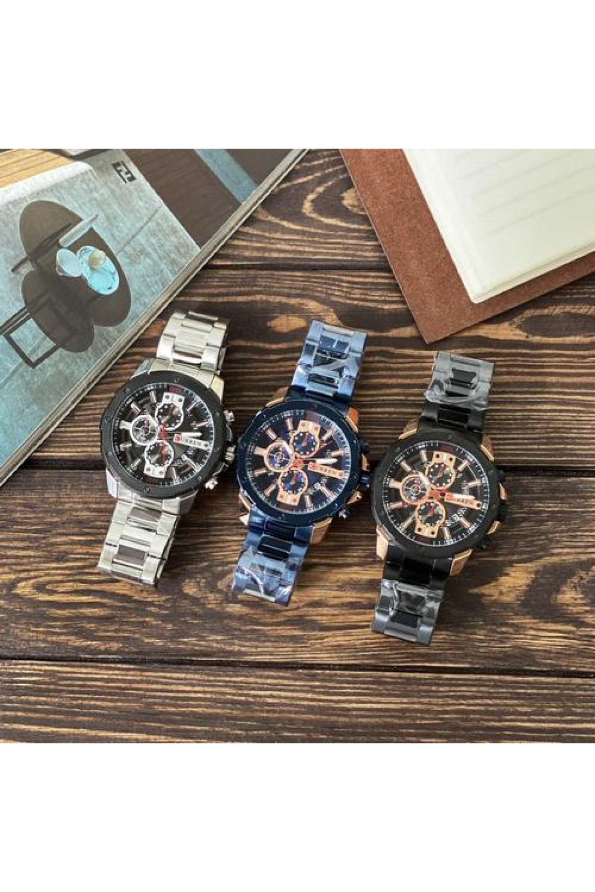 Наручні годинники Curren Curren Curren 8336 Black-Cuprum