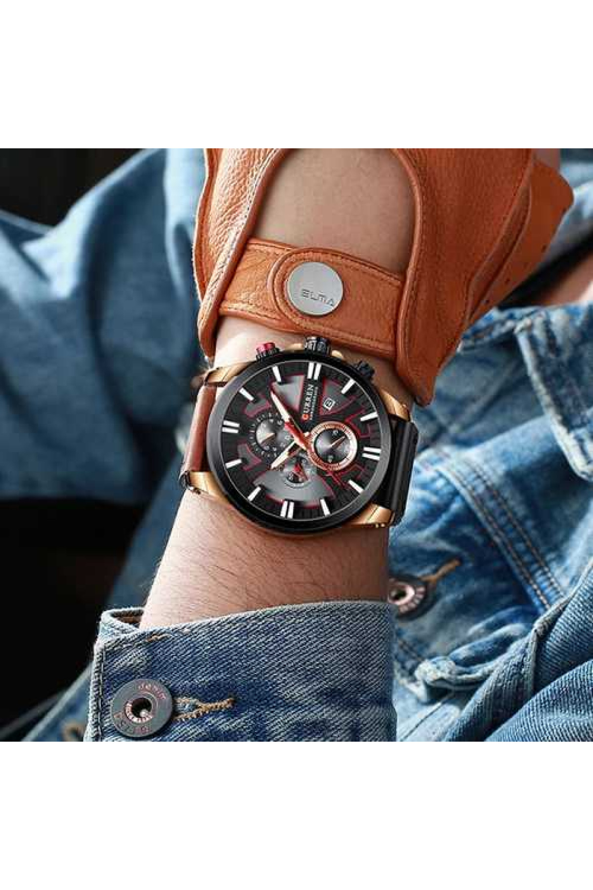 Наручні годинники Curren Curren Curren 8346 Brown-Cuprum-Black
