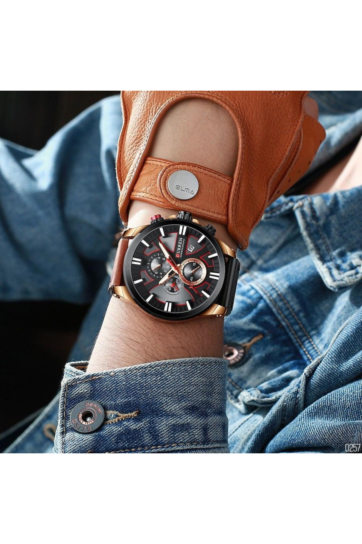 Наручні годинники Curren Curren Curren 8346 Brown-Cuprum-Black