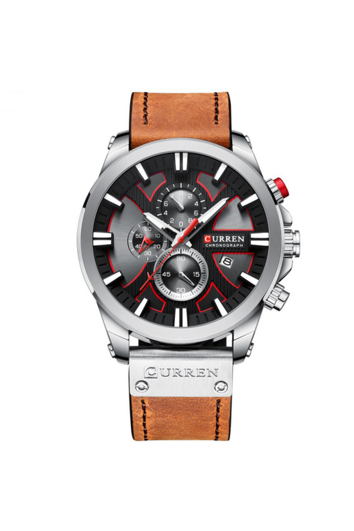Наручні годинники Curren Curren Curren 8346 Brown-Silver-Black