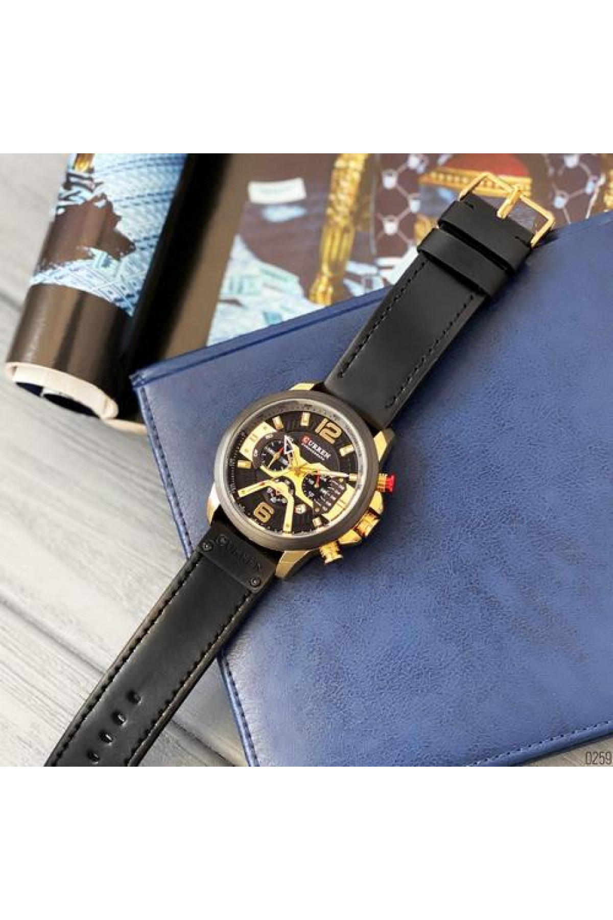 Наручні годинники Curren Curren Curren 8329 Black-Gold