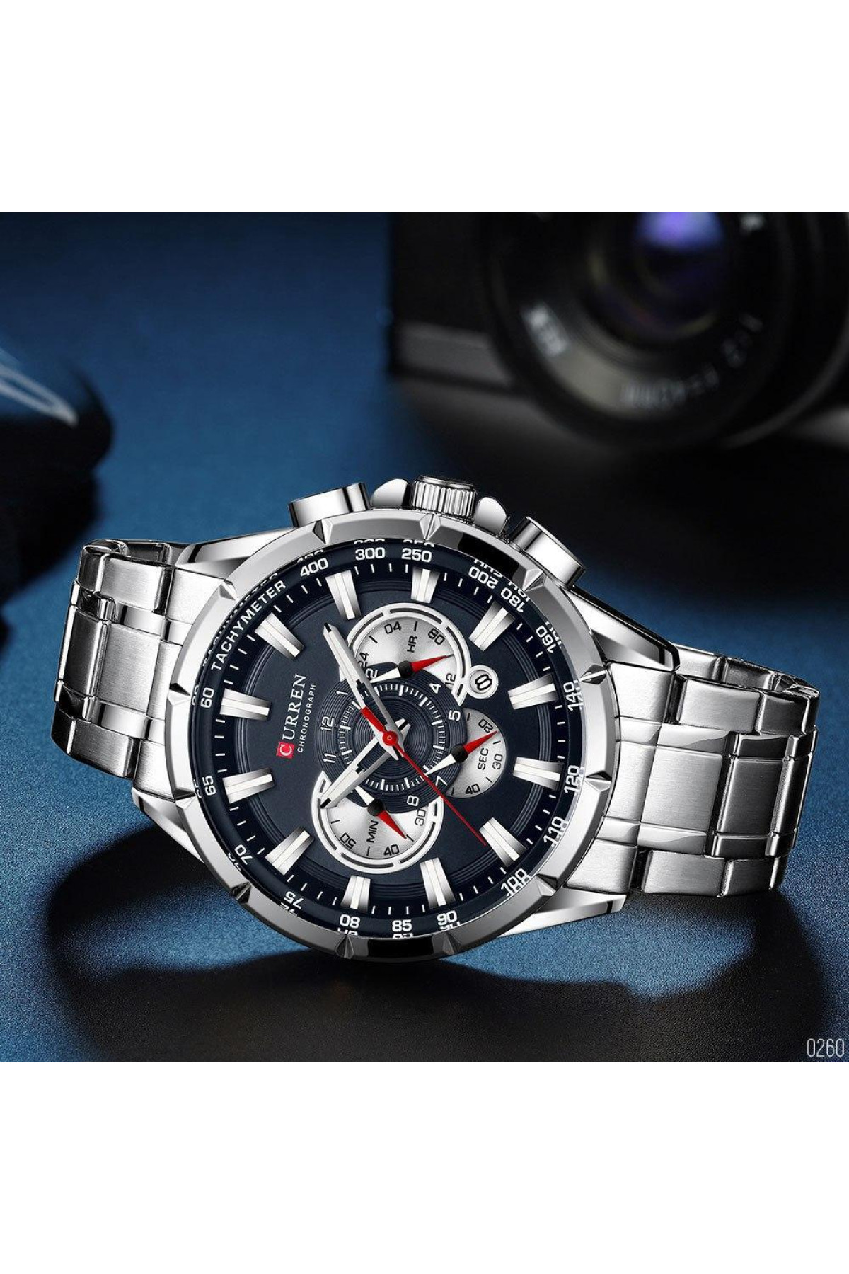 Наручні годинники Curren Curren Curren 8363 Silver-Blue