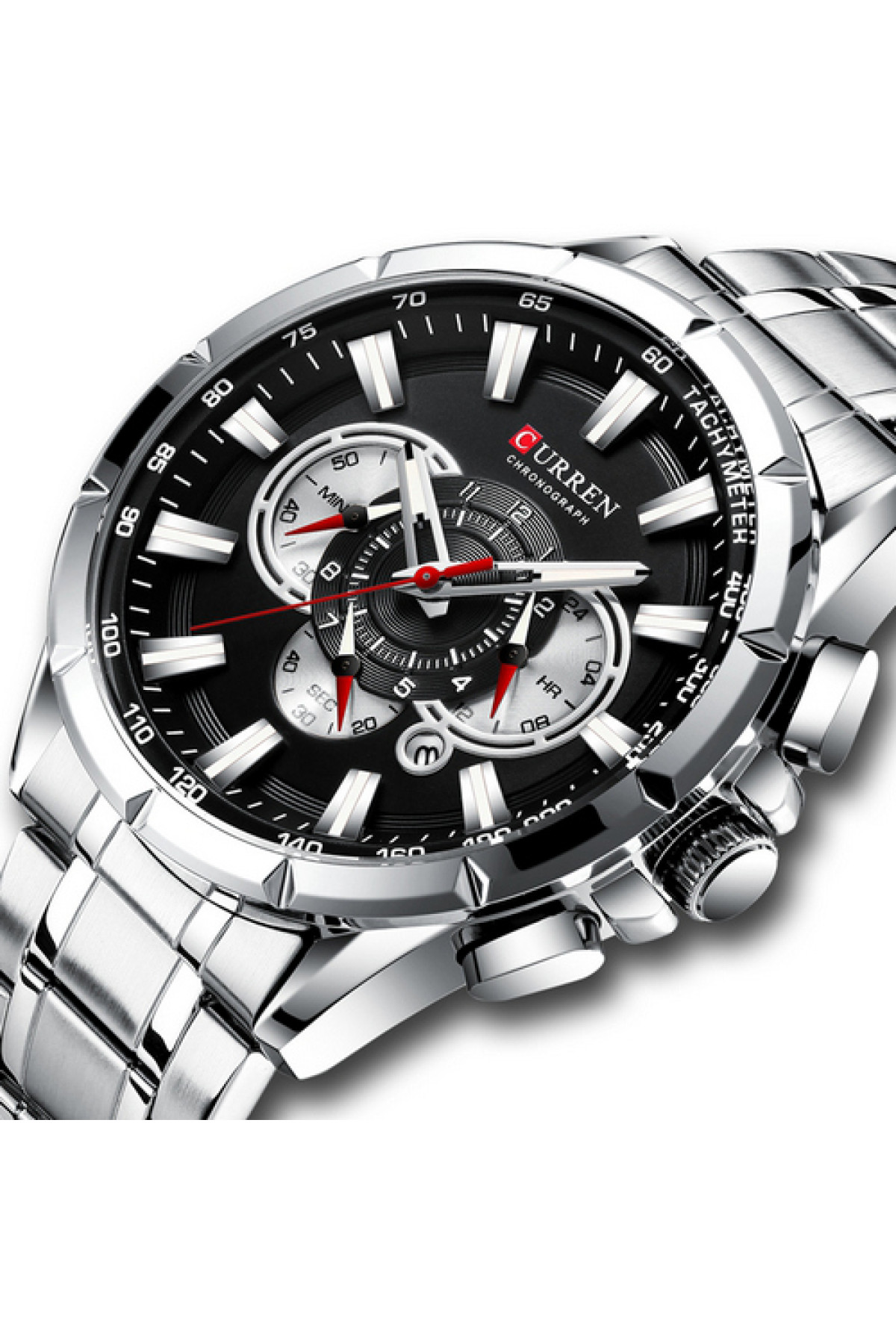 Наручні годинники Curren Curren Curren 8363 Silver-Black