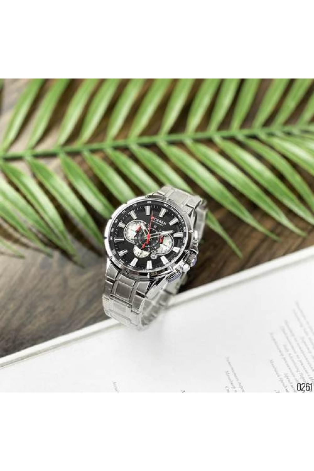 Наручні годинники Curren Curren Curren 8363 Silver-Black