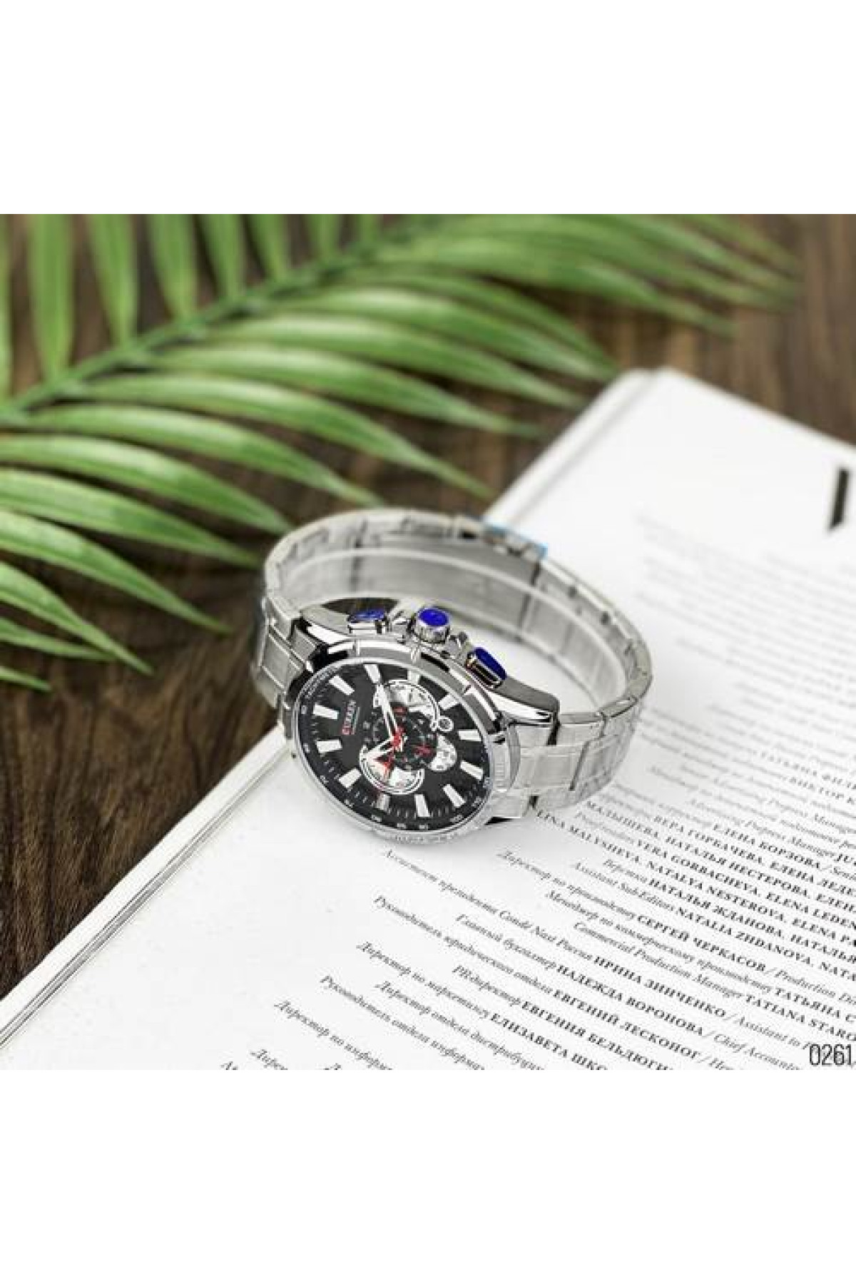 Наручні годинники Curren Curren Curren 8363 Silver-Black