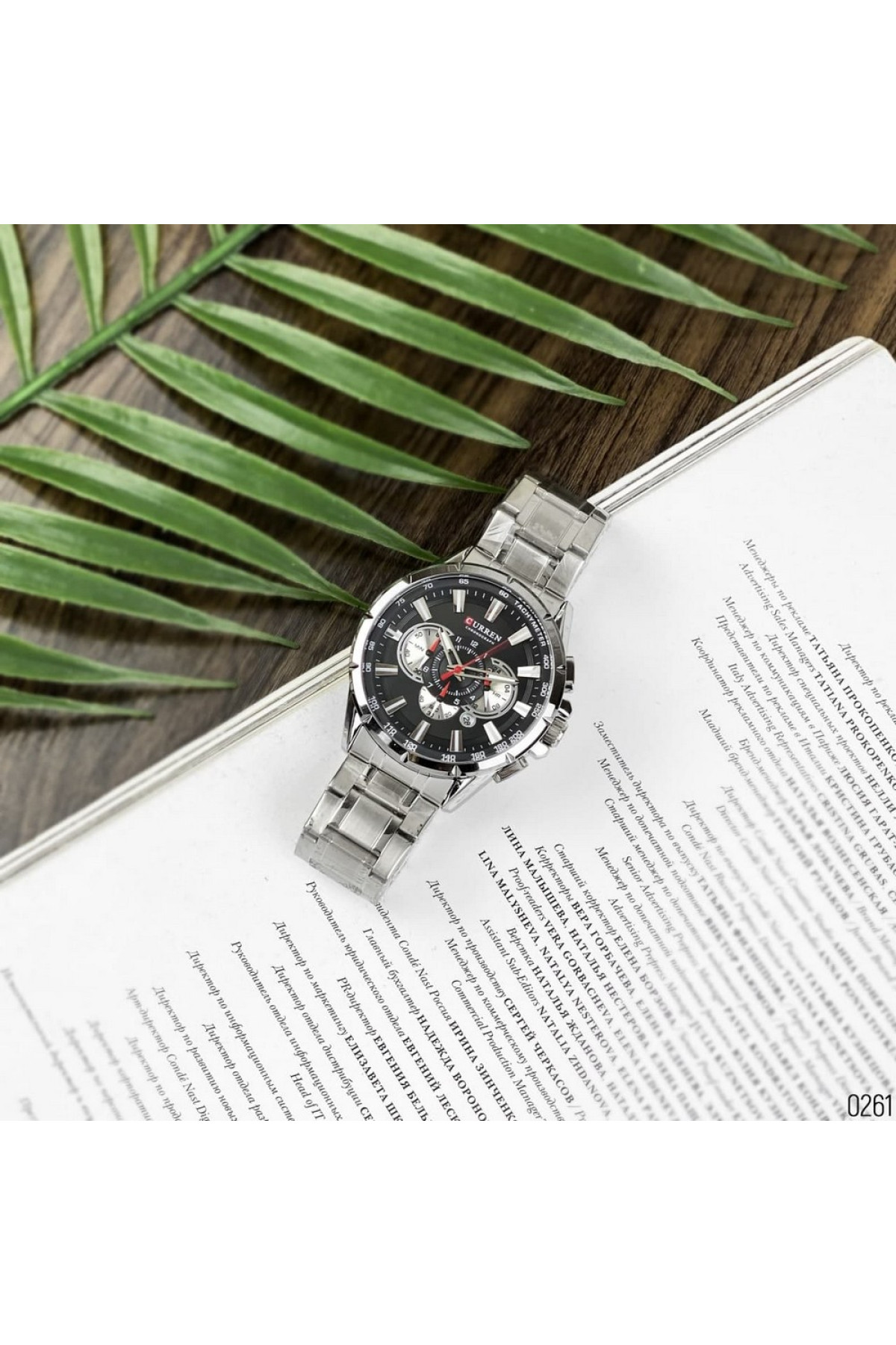 Наручні годинники Curren Curren Curren 8363 Silver-Black
