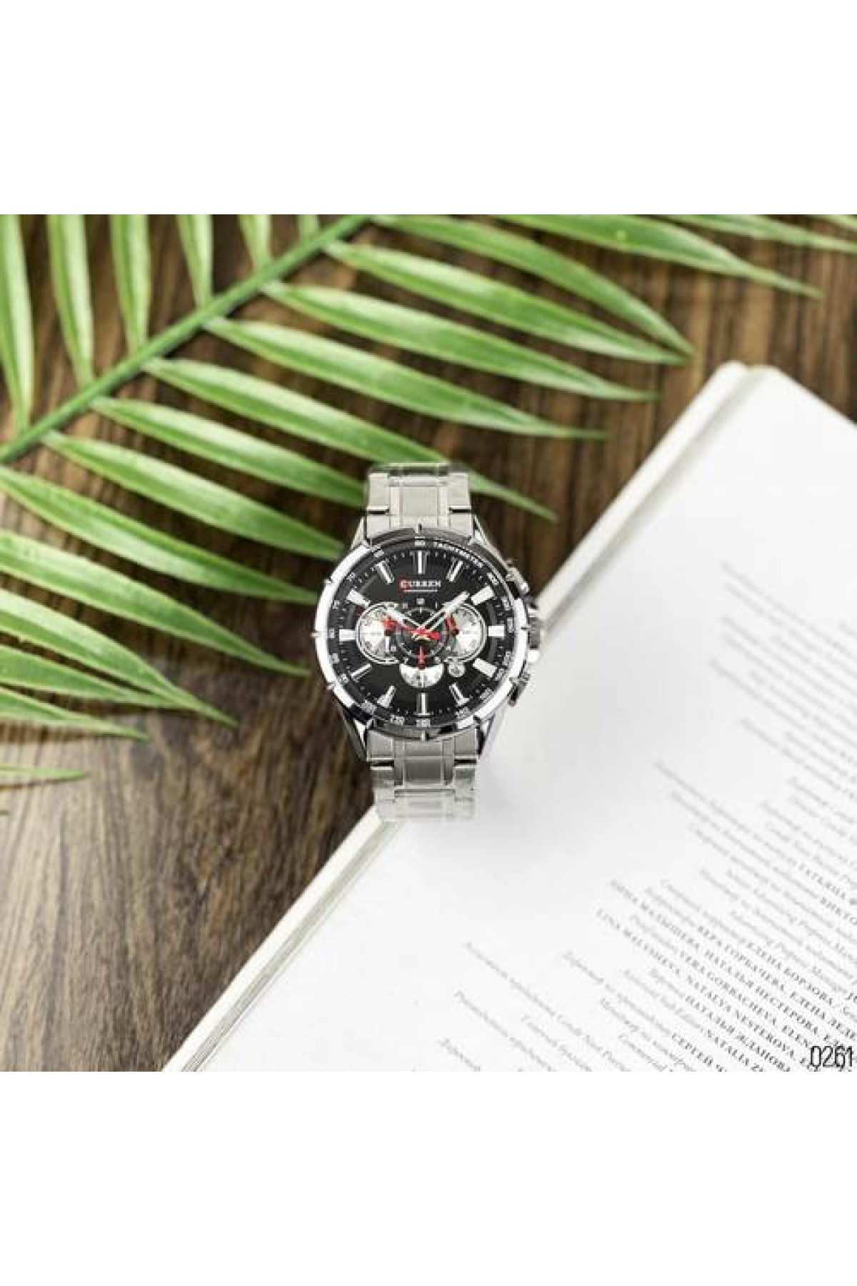 Наручні годинники Curren Curren Curren 8363 Silver-Black