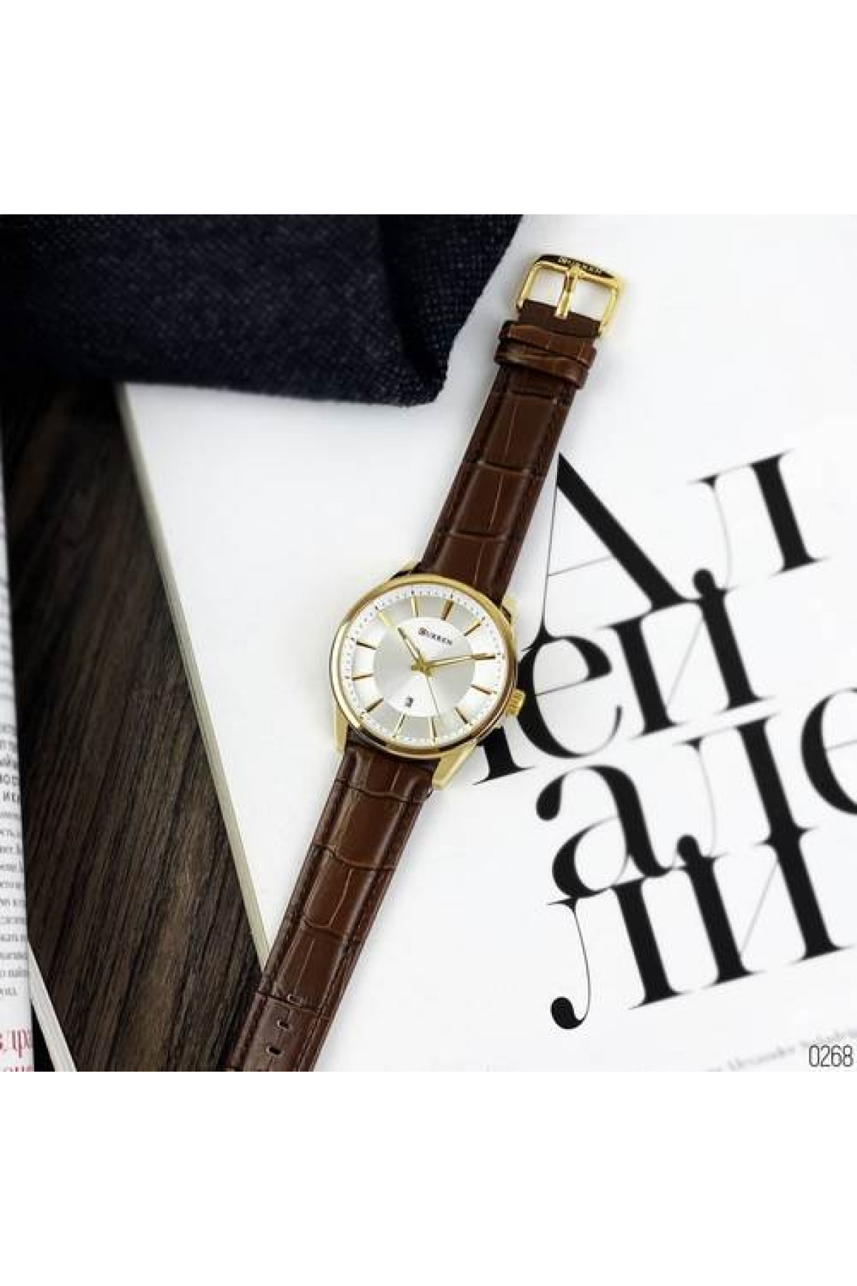 Наручні годинники Curren Curren Curren 8365 Brown-Gold-White