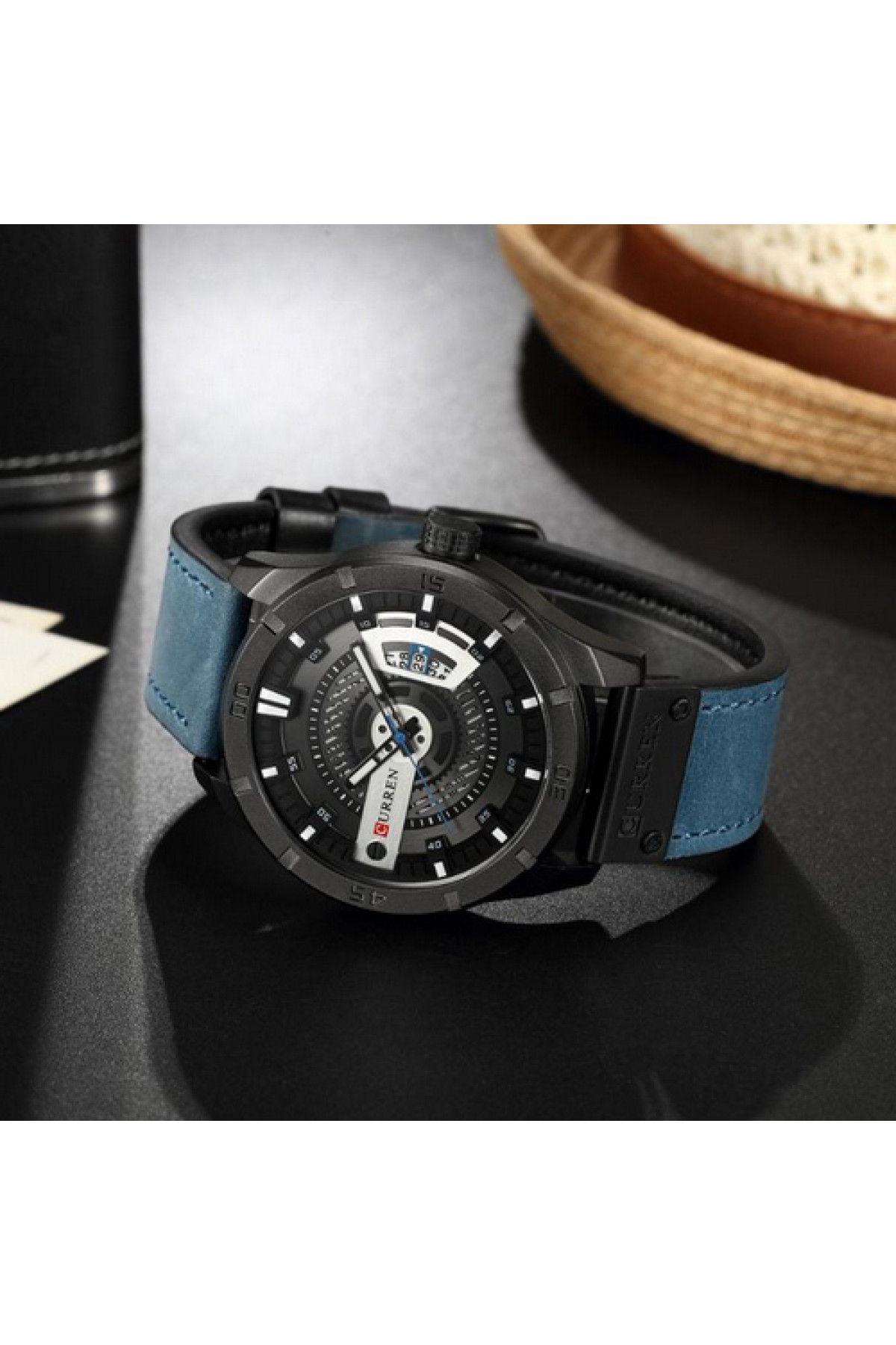 Наручні годинники Curren Curren Curren 8301 Light Blue-Black