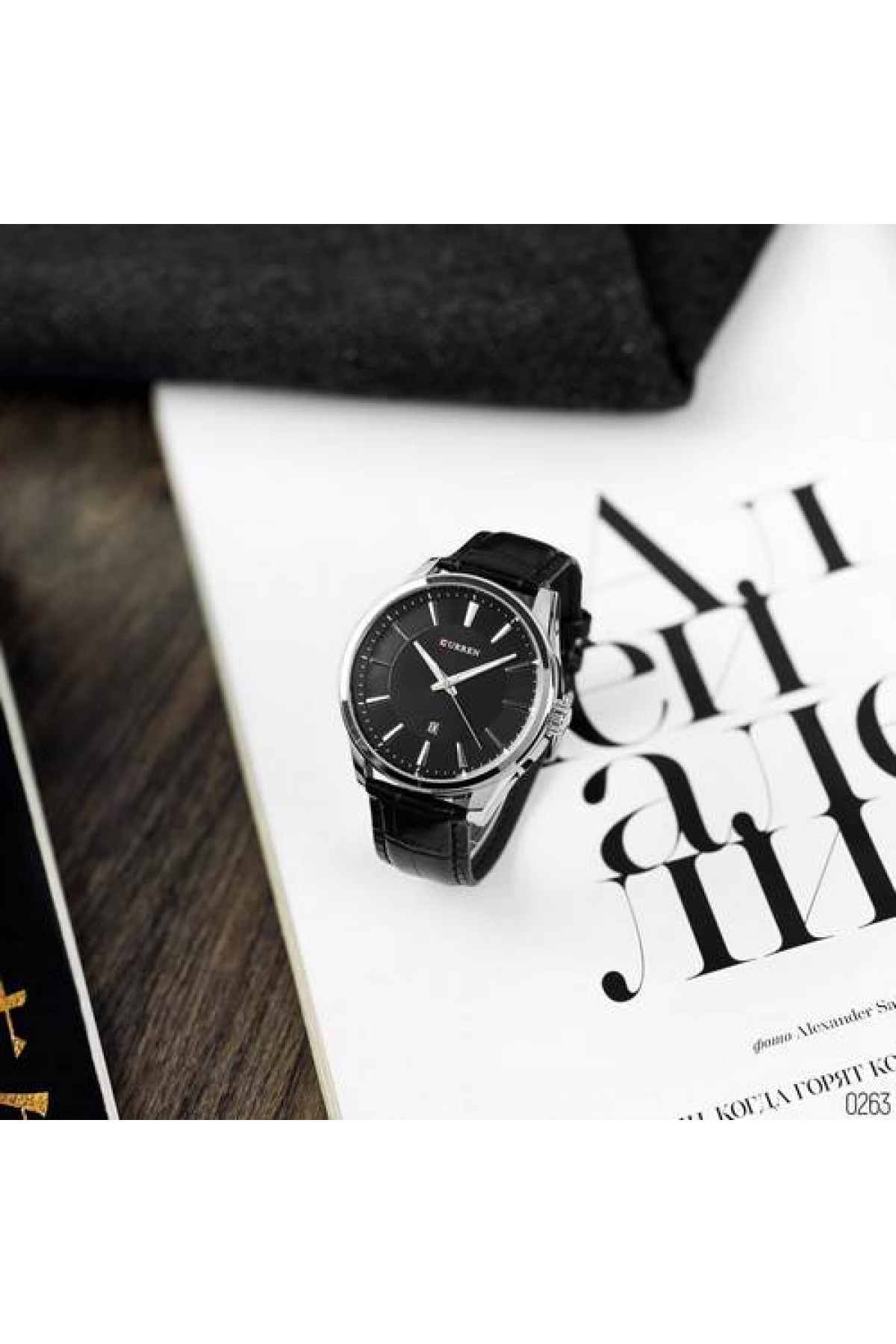 Наручні годинники Curren Curren Curren 8365 Silver-Black