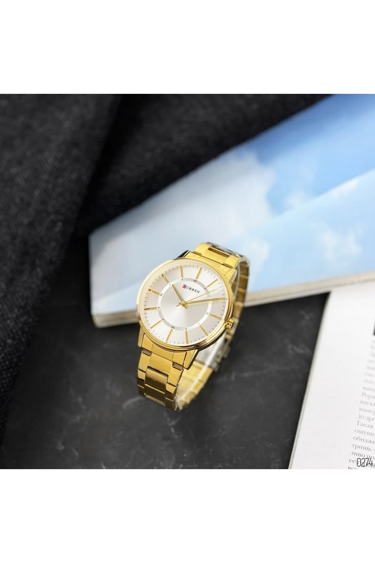 Наручні годинники Curren Curren Curren 8385 Gold-White