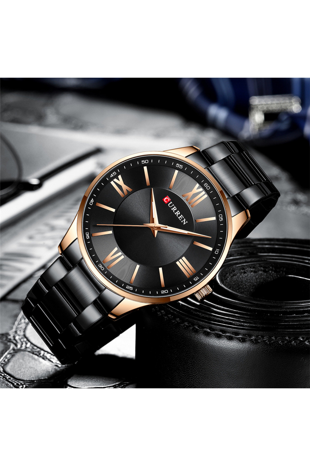 Наручні годинники Curren Curren Curren 8383 Black-Gold