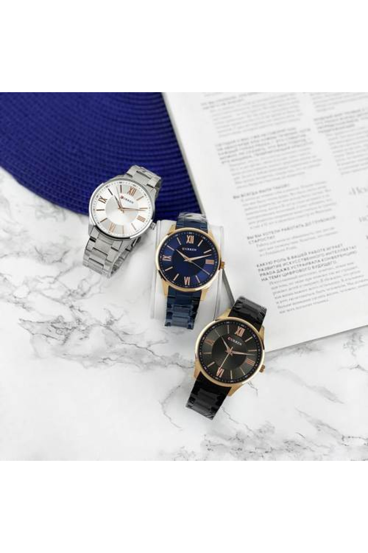 Наручні годинники Curren Curren Curren 8383 Silver-Cuprum