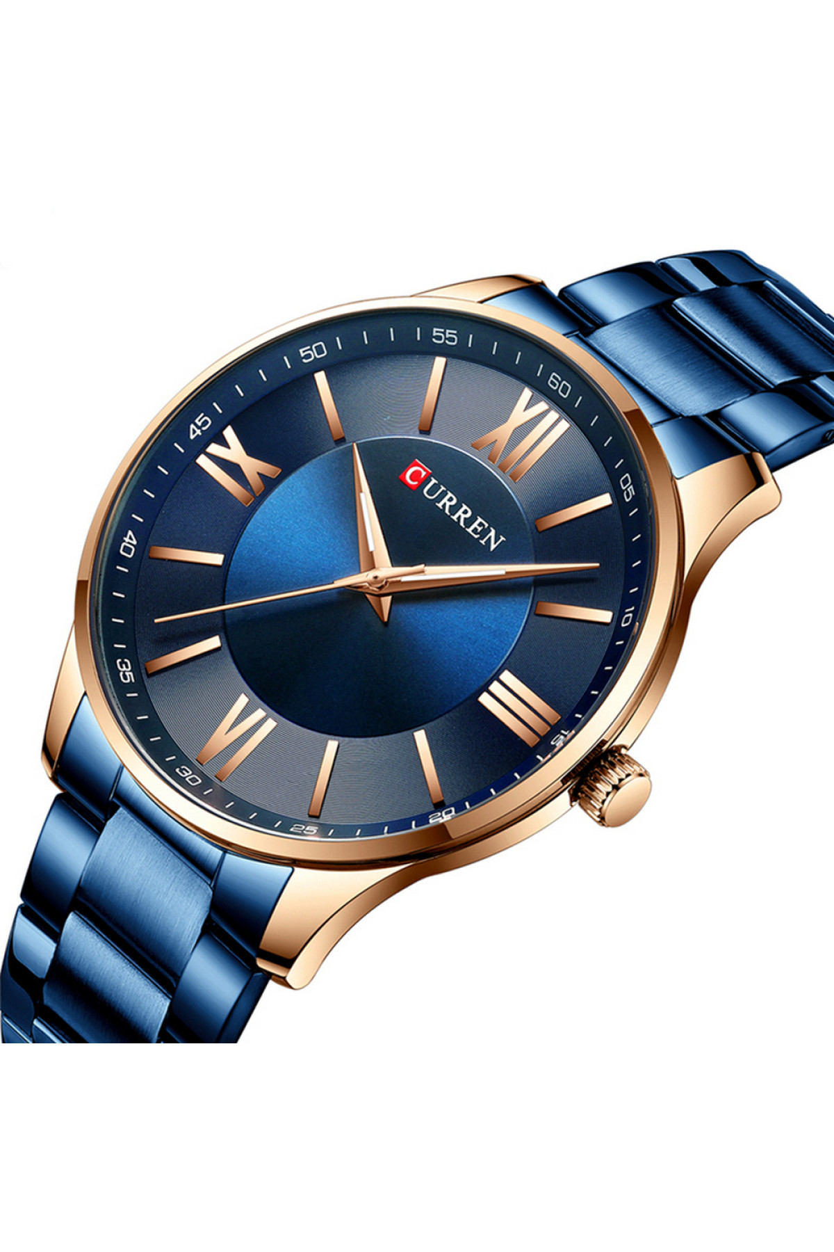 Наручні годинники Curren Curren Curren 8383 Blue-Gold