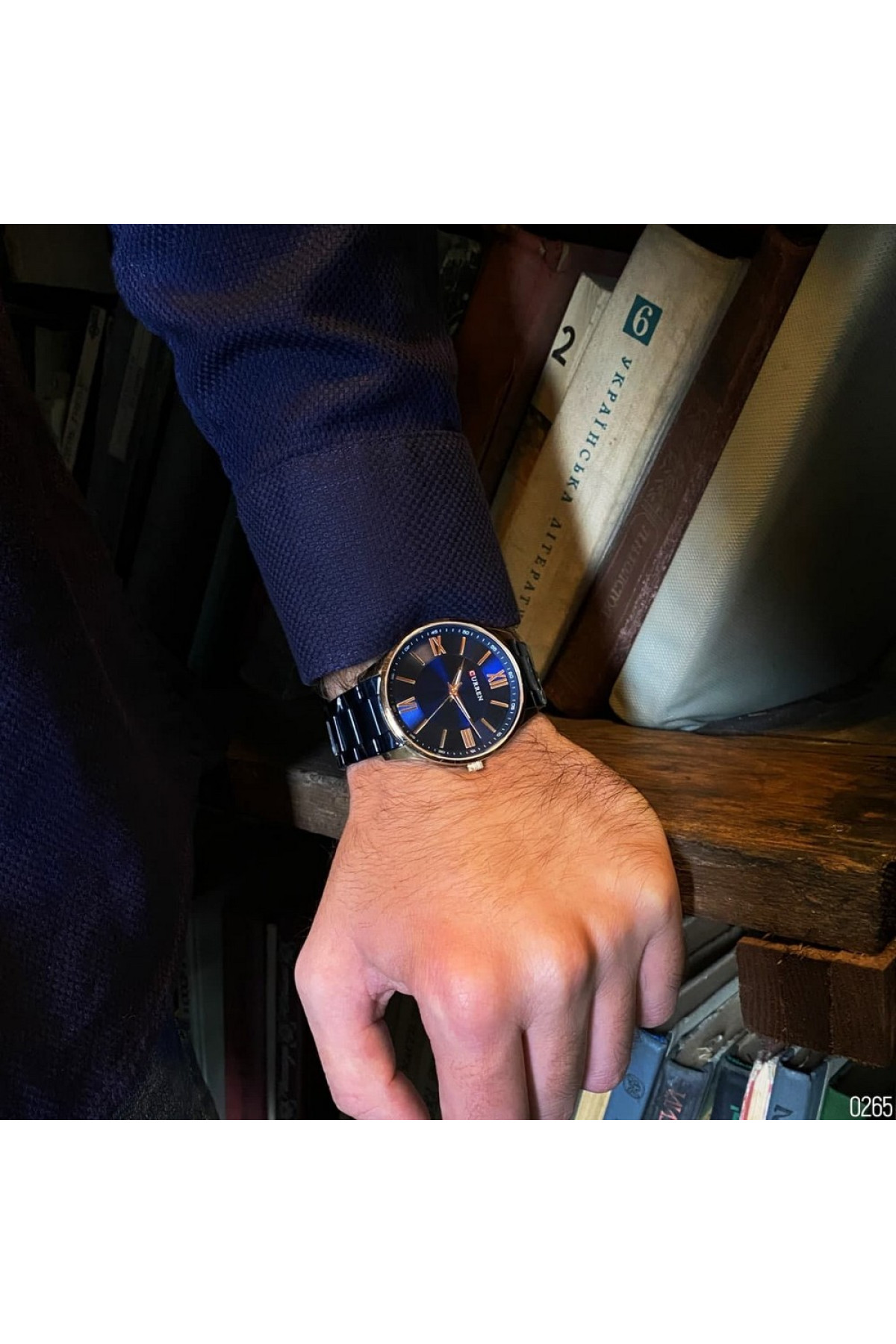 Наручні годинники Curren Curren Curren 8383 Blue-Gold