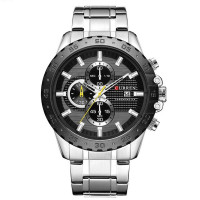 Наручні годинники Curren Curren Curren 8334 Silver-Black