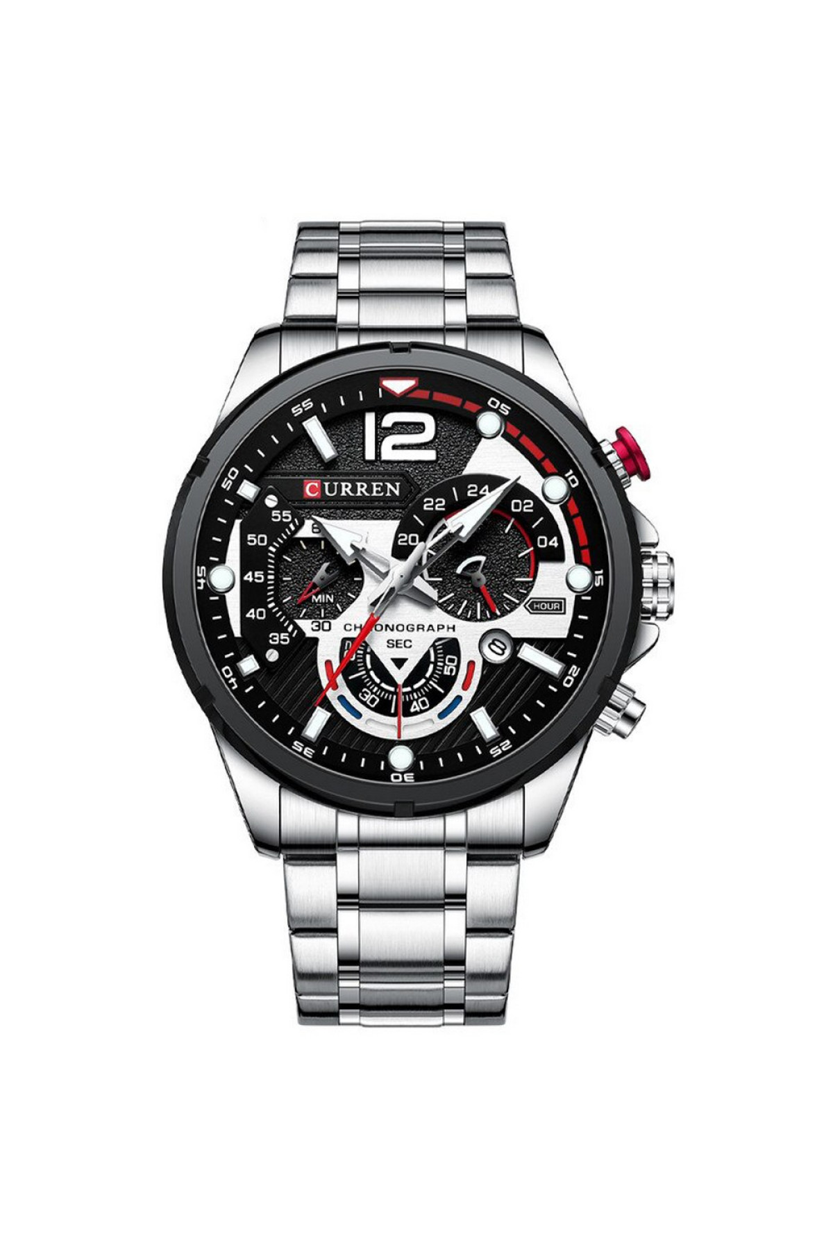 Наручні годинники Curren Curren Curren 8395 Silver-Black