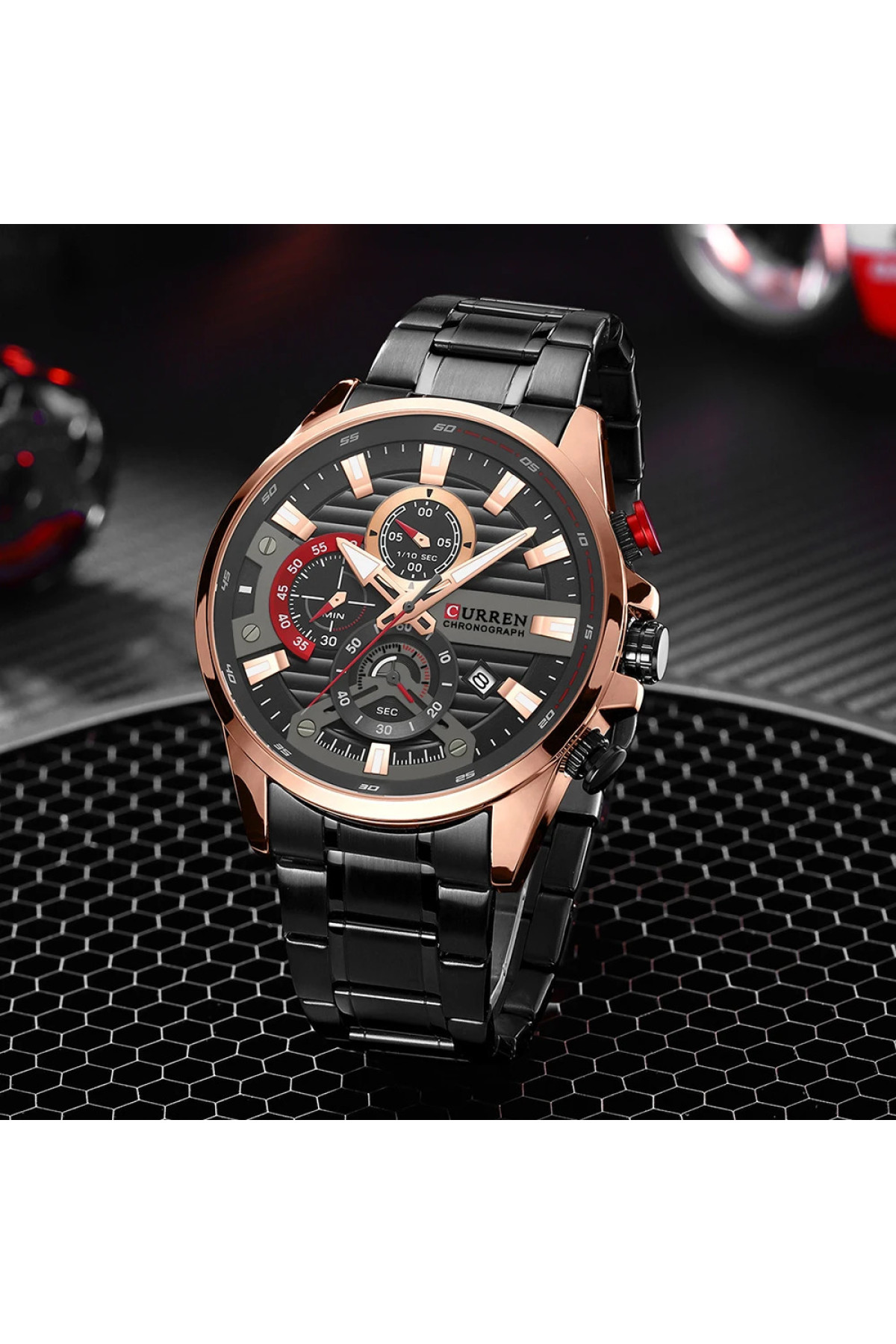 Наручні годинники Curren Curren Curren 8417 Black-Gold