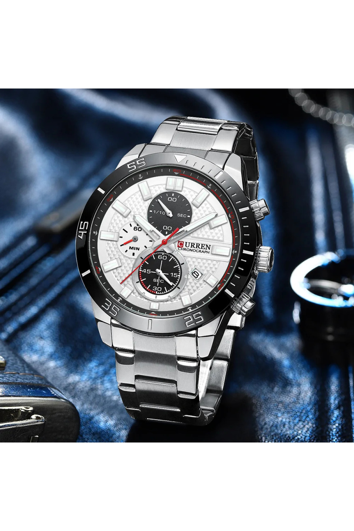 Наручні годинники Curren Curren Curren 8417 Silver-Black