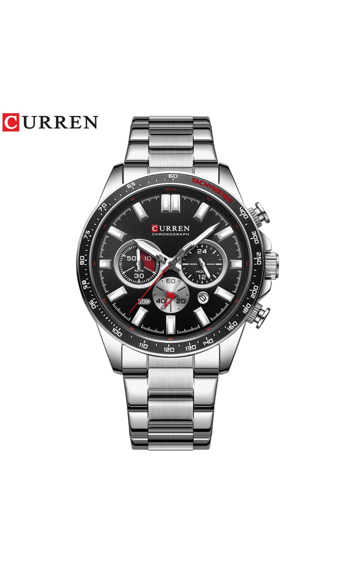 Наручні годинники Curren Curren Curren 8418 Silver-Black
