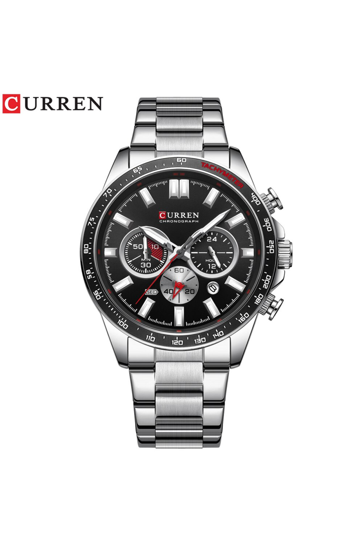 Наручні годинники Curren Curren Curren 8418 Silver-Black