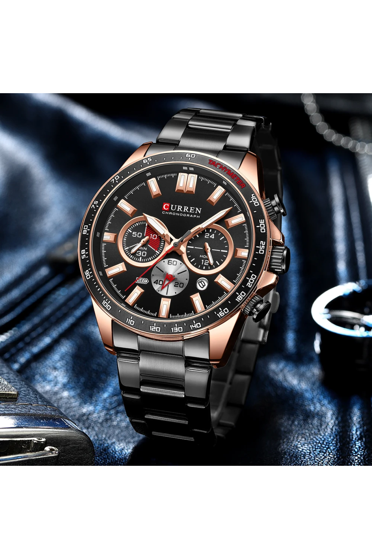 Наручні годинники Curren Curren Curren 8418 Black-Gold