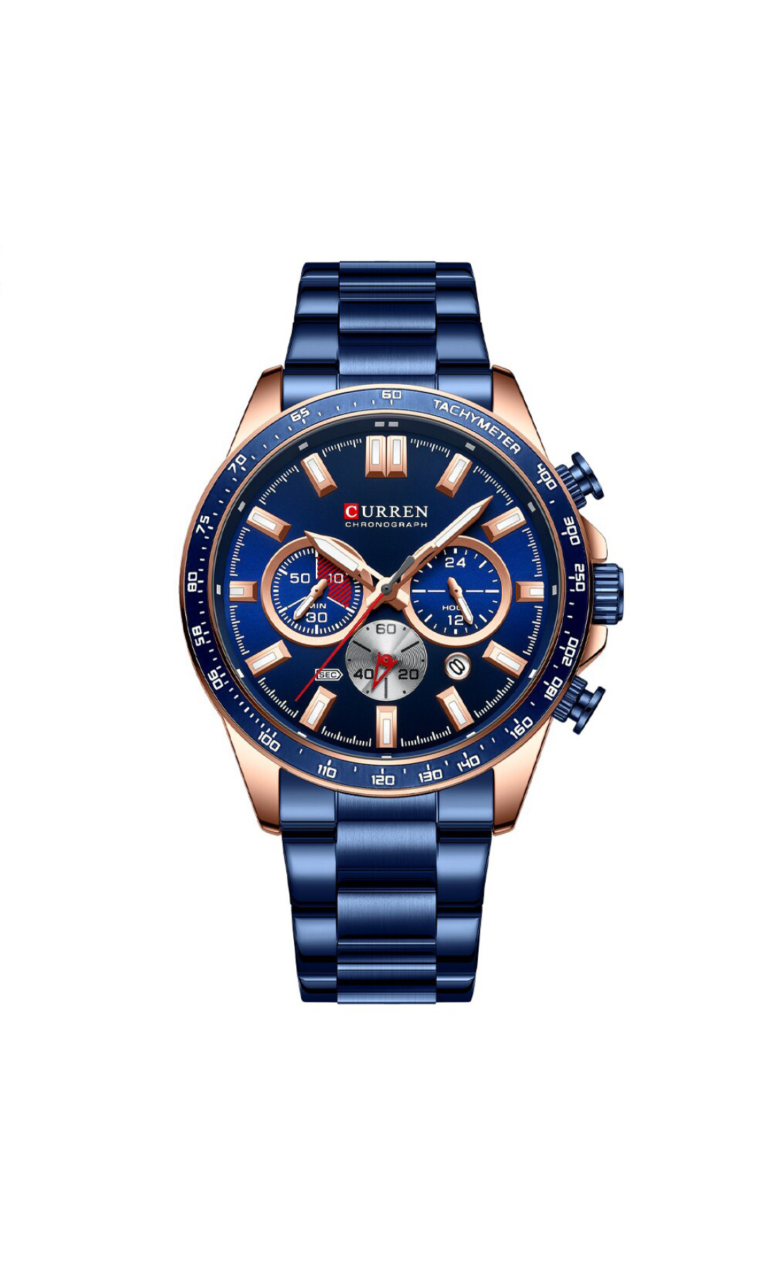 Наручні годинники Curren Curren Curren 8418 Blue-Gold