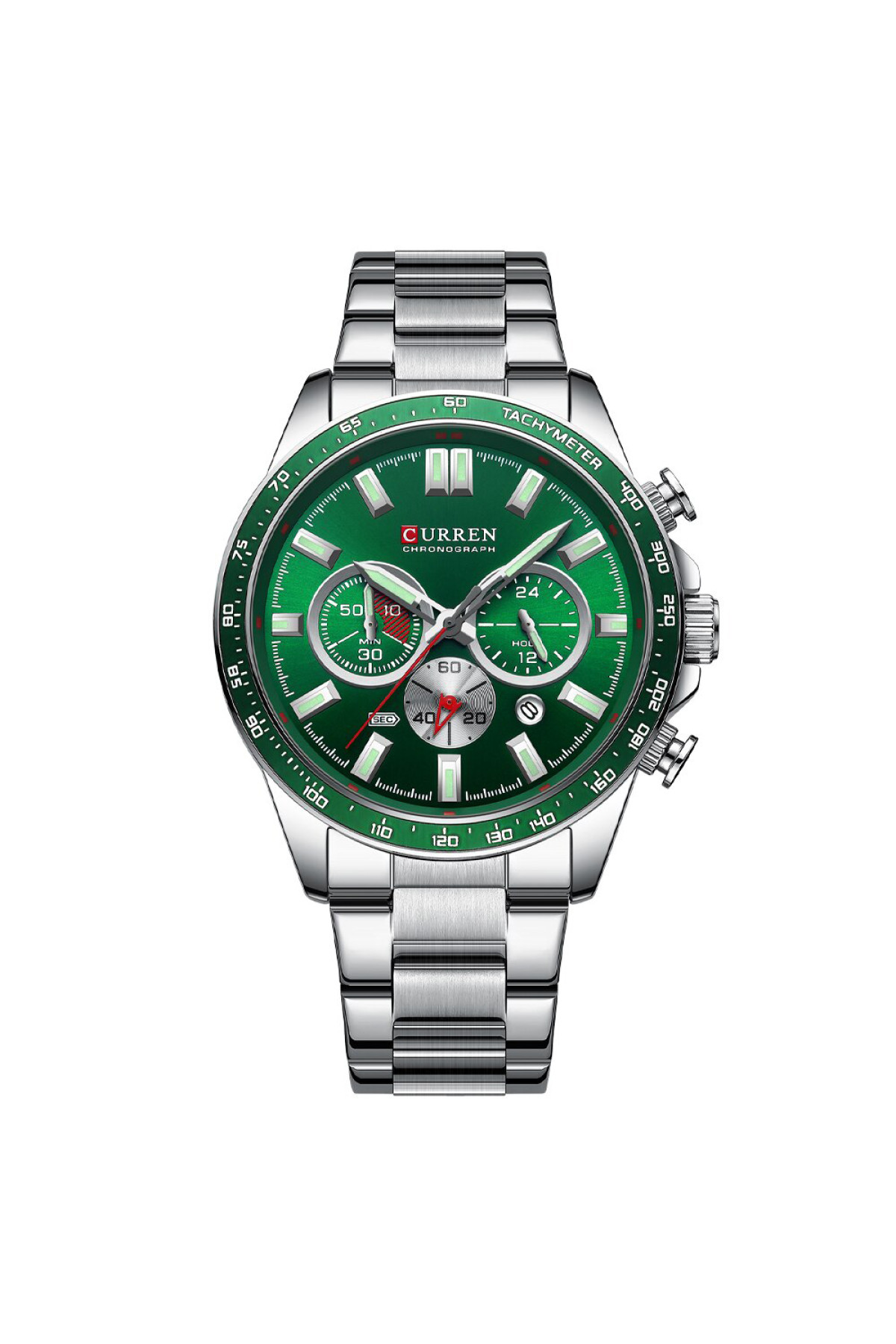 Наручні годинники Curren Curren Curren 8418 Silver-Green
