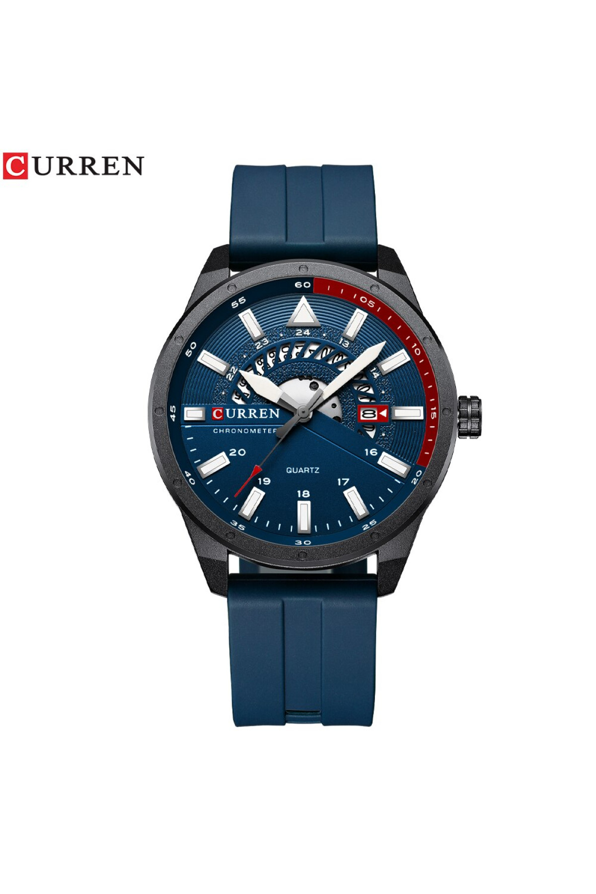 Наручні годинники Curren Curren Curren 8421 Blue-Black-Red