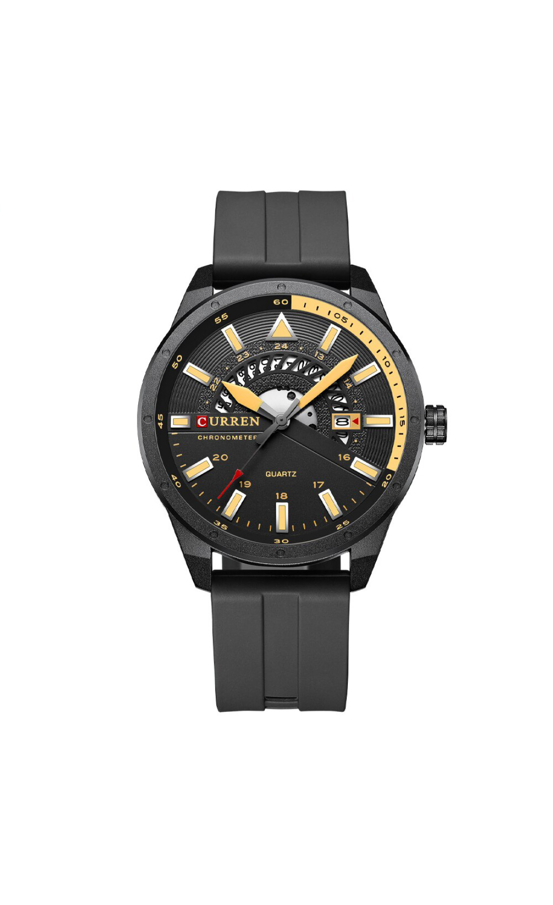 Наручні годинники Curren Curren Curren 8421 Black-Yellow