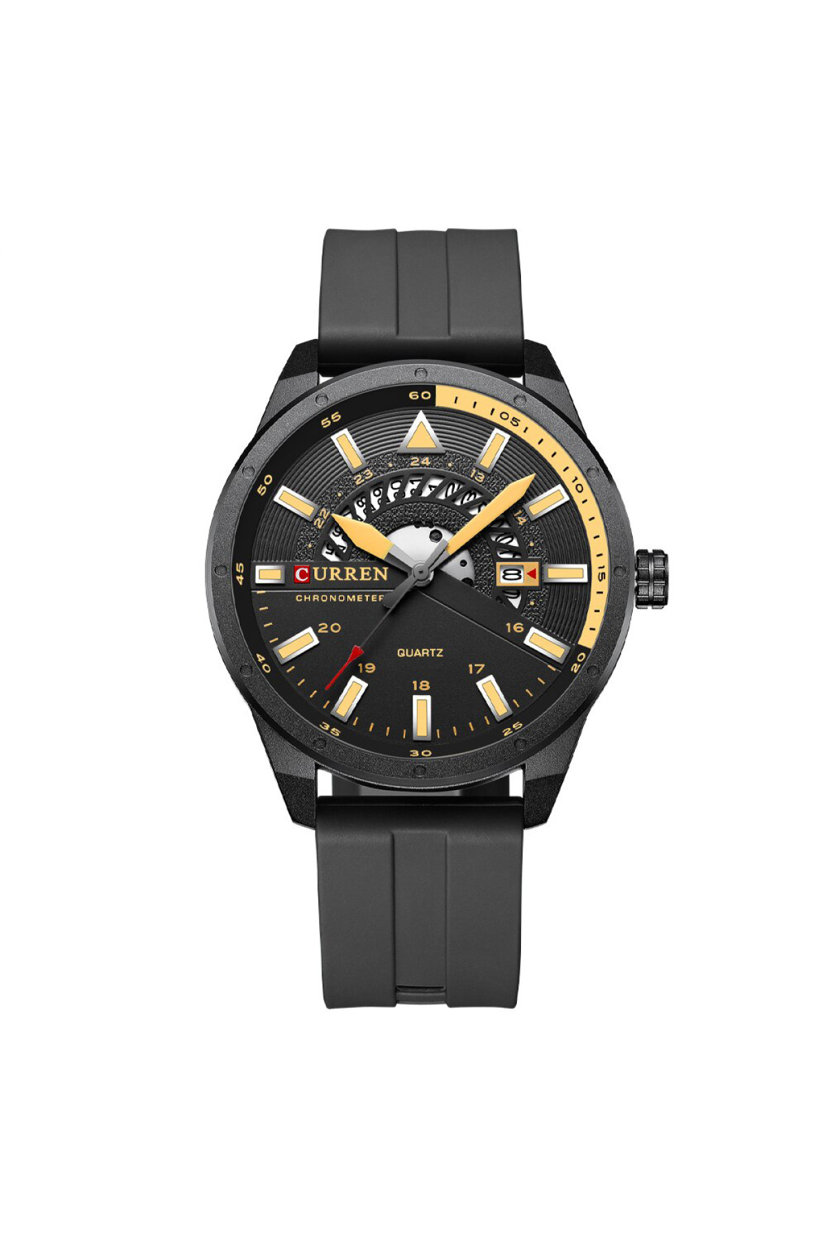 Наручні годинники Curren Curren Curren 8421 Black-Yellow