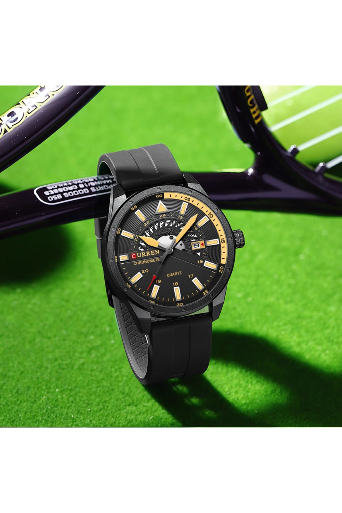 Наручні годинники Curren Curren Curren 8421 Black-Yellow