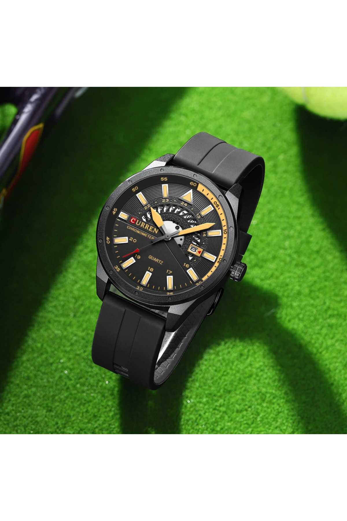 Наручні годинники Curren Curren Curren 8421 Black-Yellow