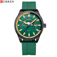 Наручні годинники Curren Curren Curren 8421 Green-Black-Yellow
