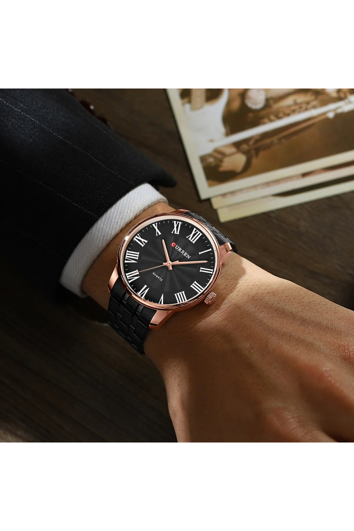 Наручні годинники Curren Curren Curren 8422 Black-Gold