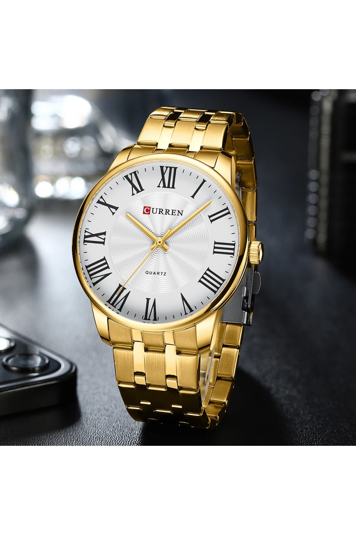 Наручні годинники Curren Curren Curren 8422 Gold-White