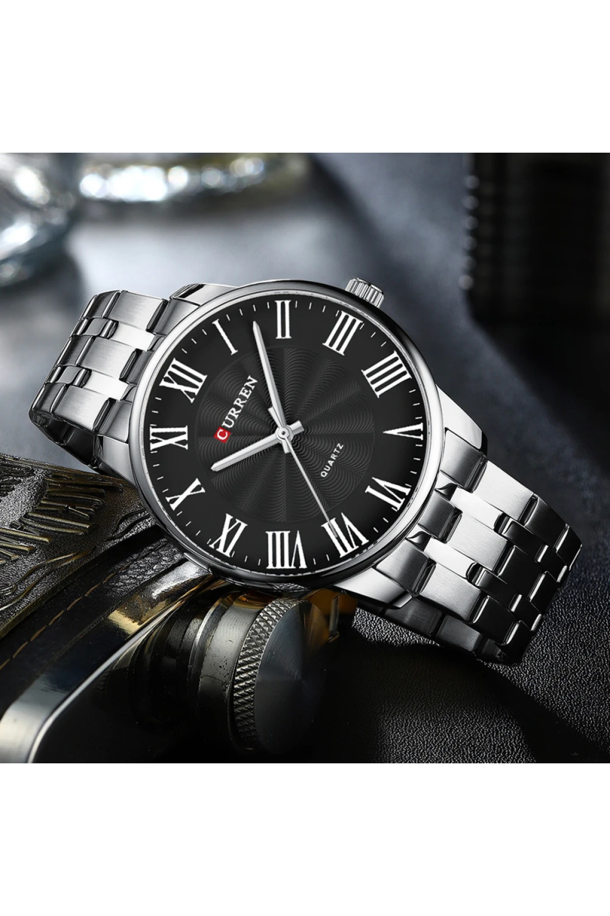 Наручні годинники Curren Curren Curren 8422 Silver-Black