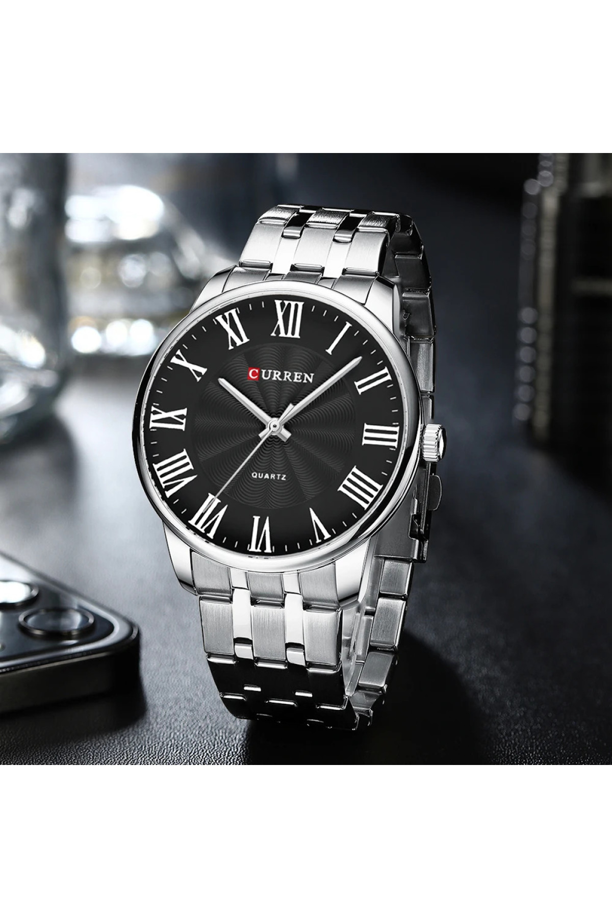 Наручні годинники Curren Curren Curren 8422 Silver-Black
