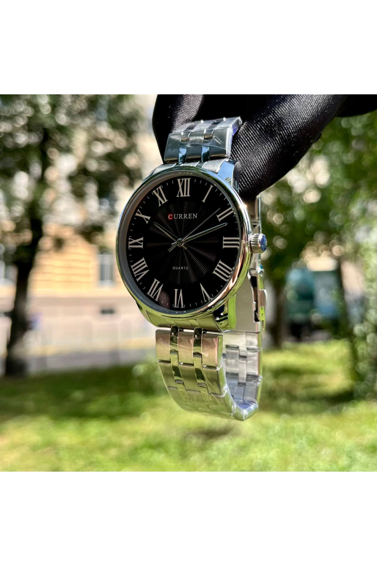 Наручні годинники Curren Curren Curren 8422 Silver-Black